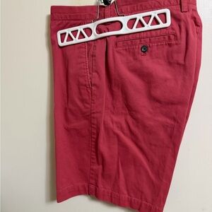 Amazon Essentials Men's Flat Front Red Shorts